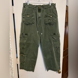 We The Free Tahiti Army Green Cargo Pants